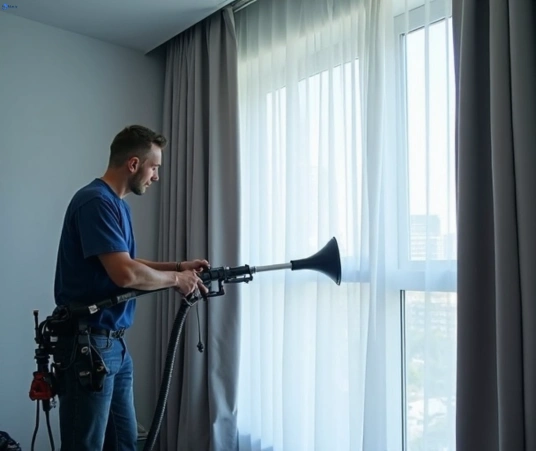 Professional curtain steam cleaning process equipment Matty Curtain Cleaning toolern-vale-vic