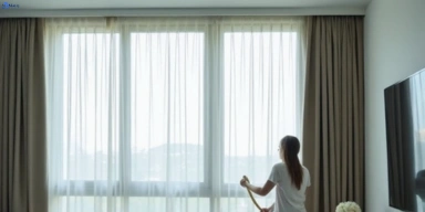 Delicate sheer drape cleaning toolern-vale-vic Matty Curtain Cleaning
